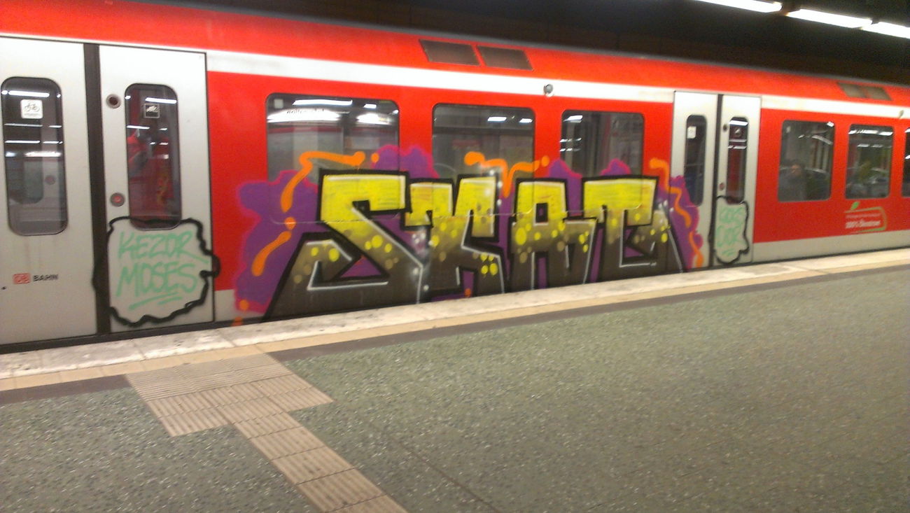 Graffiti Train - Photo by Lackspotter (2015)