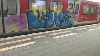 Graffiti Train - Photo by Lackspotter (2015)