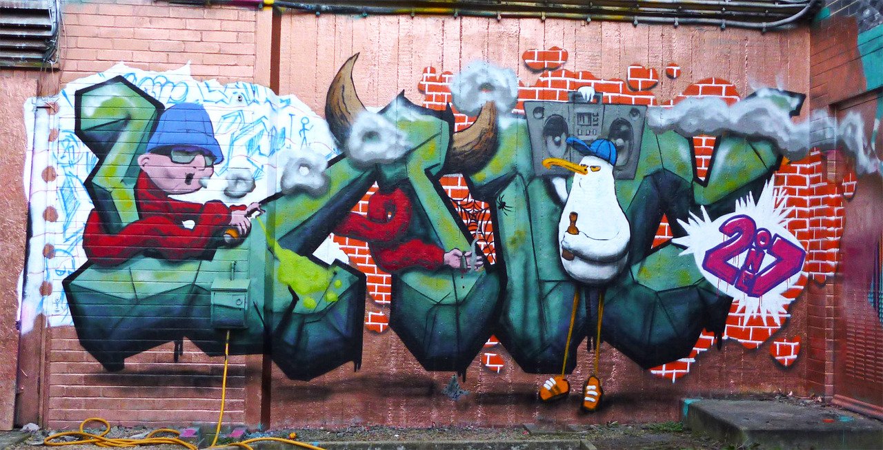 Graffiti Wall - Photo by Laic217