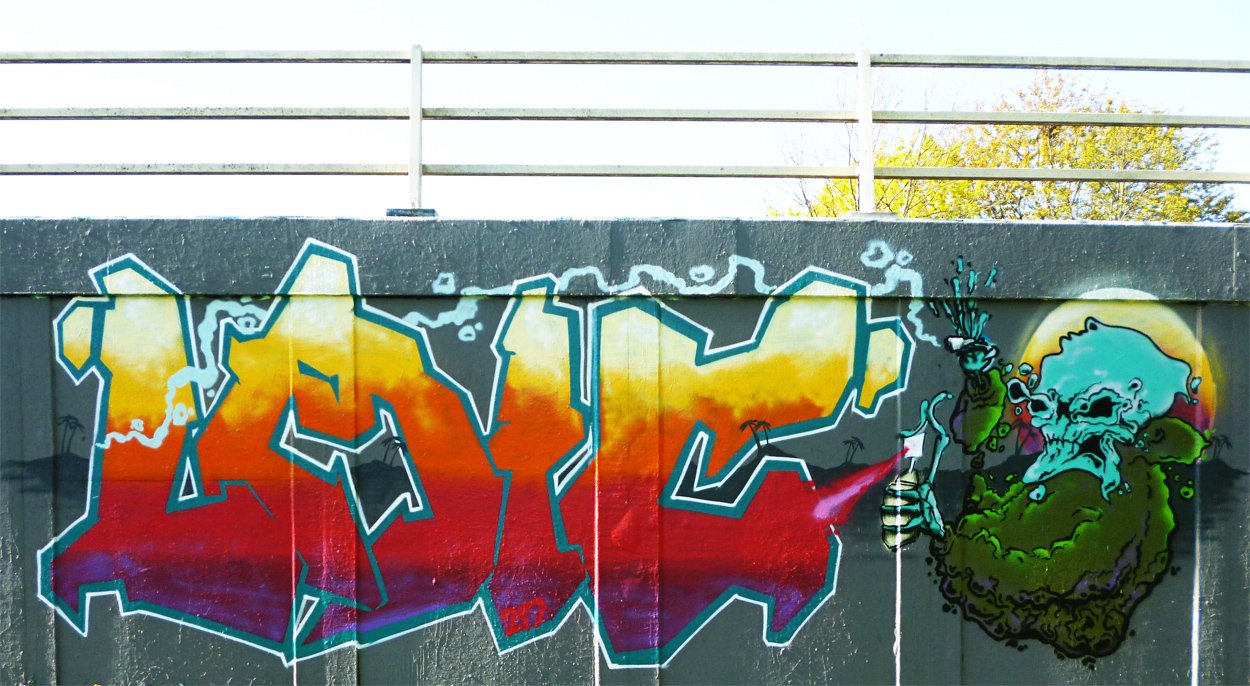 Graffiti Wall - Photo by Laic217