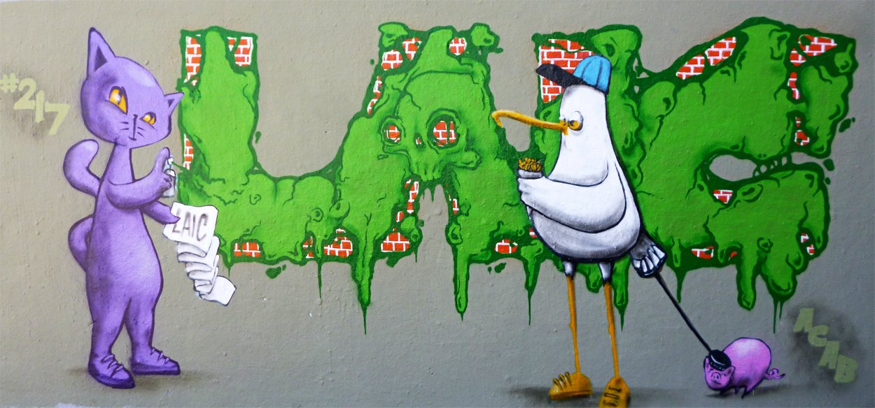 Graffiti Wall - Photo by Laic217