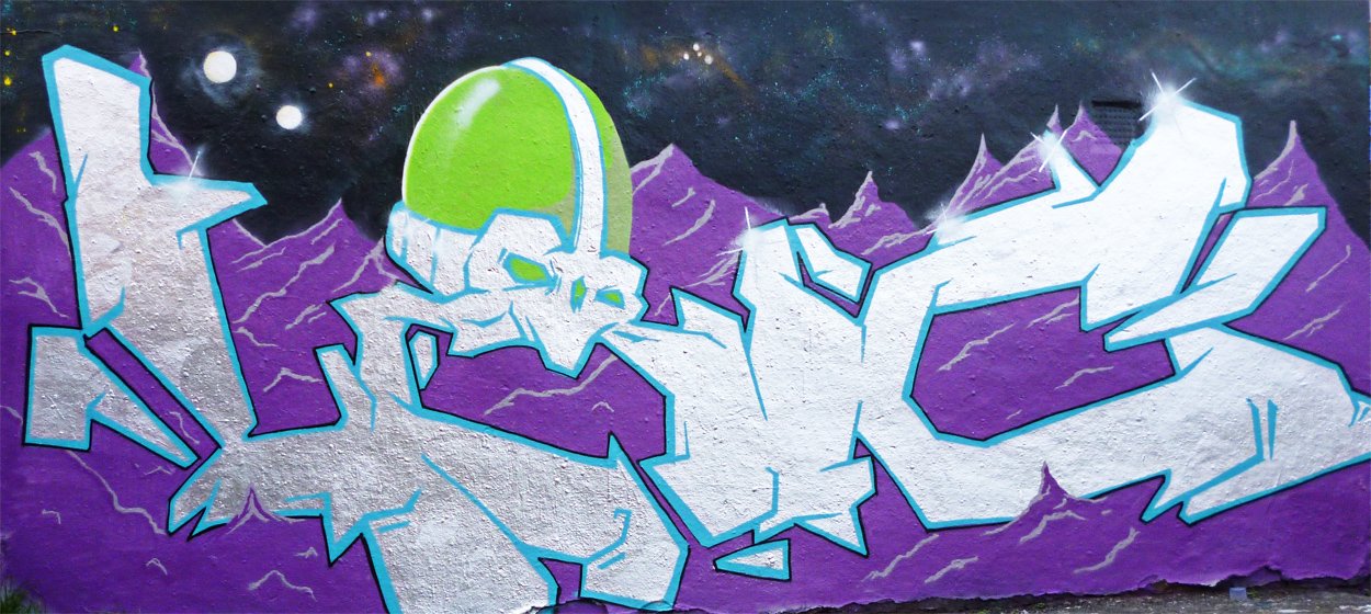 Graffiti Wall - Photo by Laic217