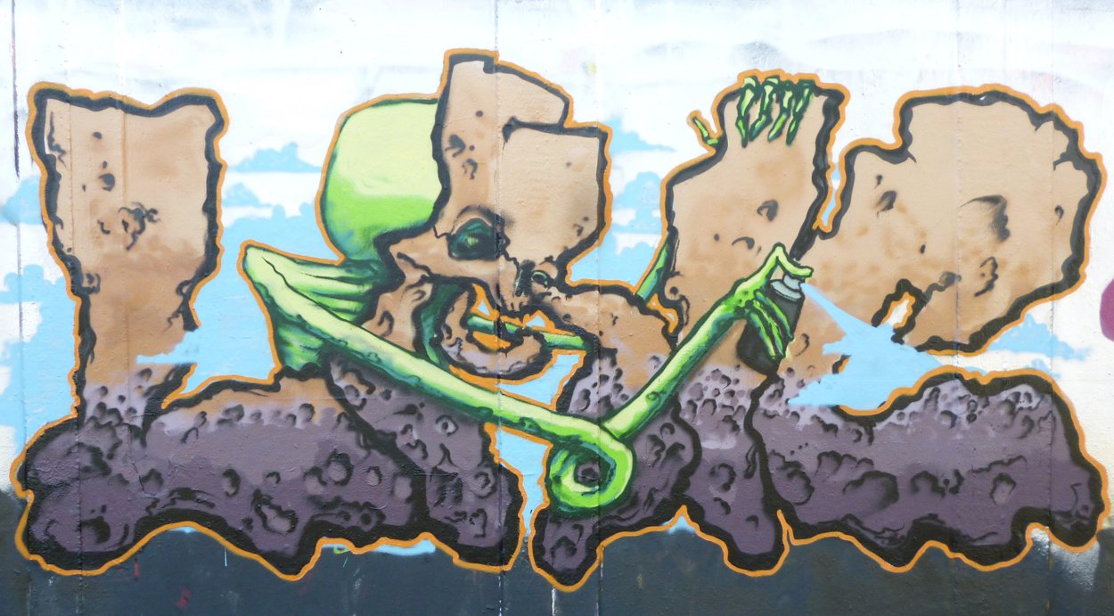 Graffiti Wall - Photo by Laic217