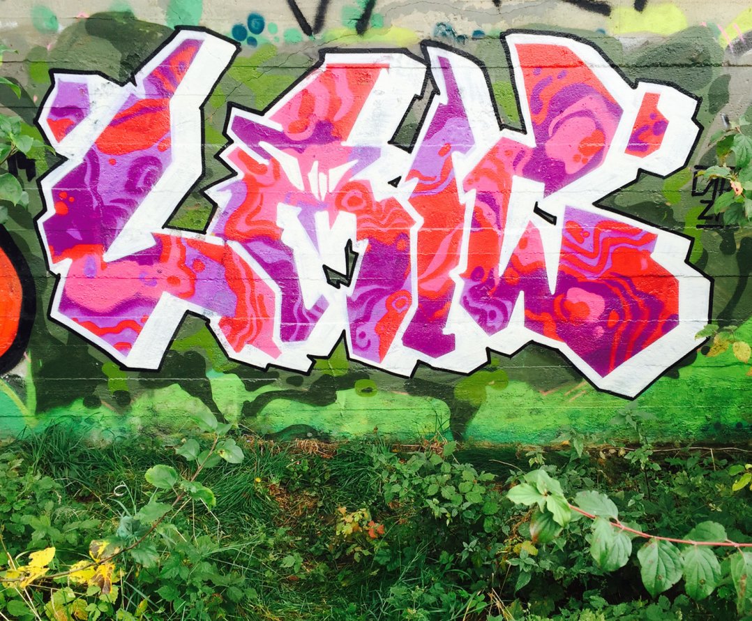 Graffiti Wall - Photo by Laic217