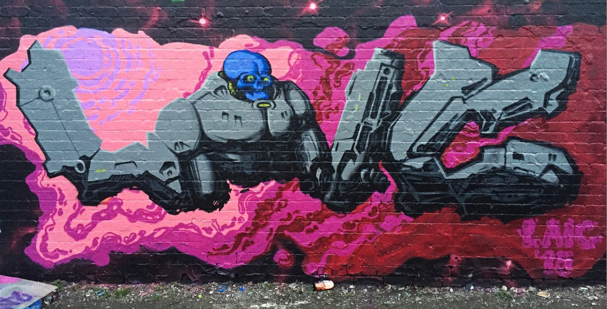 Graffiti Wall - Photo by Laic217