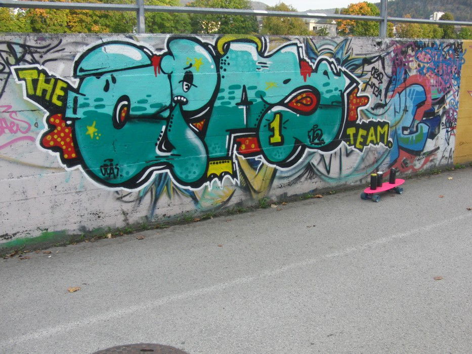 Graffiti in Austria - Photo by Lambert - hukes, 2013, acab