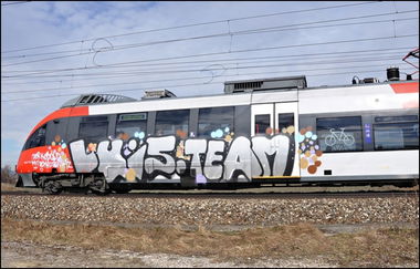 Graffiti Photo by Lambert - Zug, beschmiert, 2013