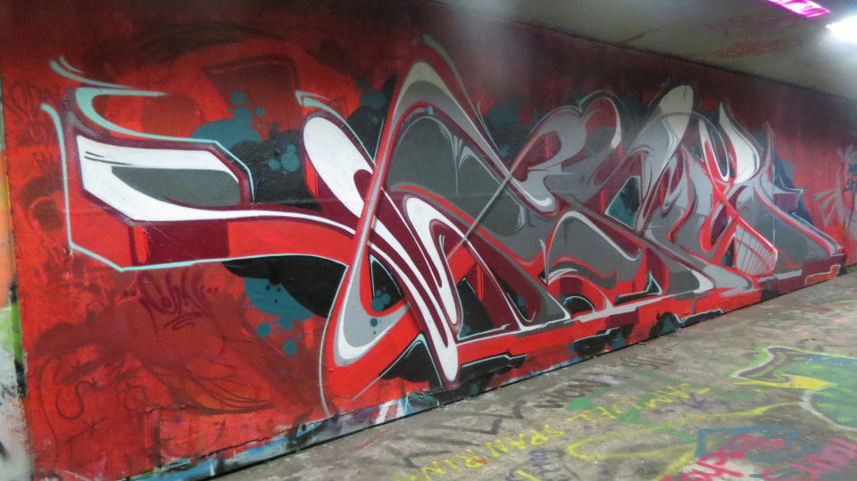Graffiti Wall in Salzburg - Photo by Lambert - seim, mobar