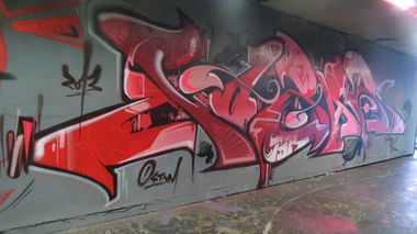 Graffiti Wall in Salzburg - Photo by Lambert - mobar