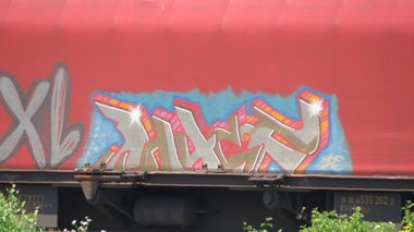 Graffiti Train in Salzburg - Photo by Lambert - hacf