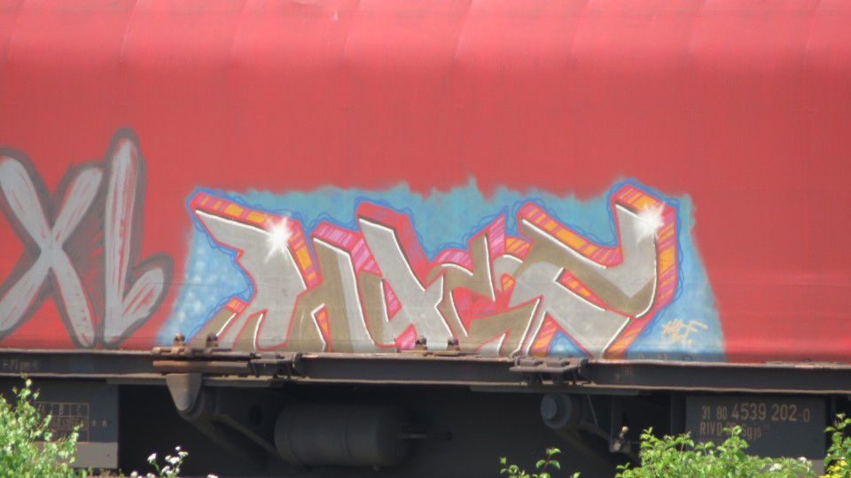 Graffiti Train in Salzburg - Photo by Lambert - hacf