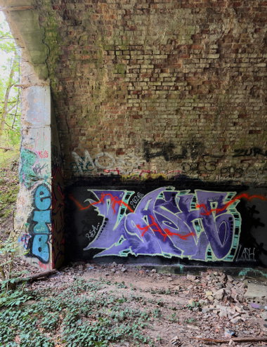 Graffiti Wall in Deutschland - Photo by Lasher - LASH, RISA