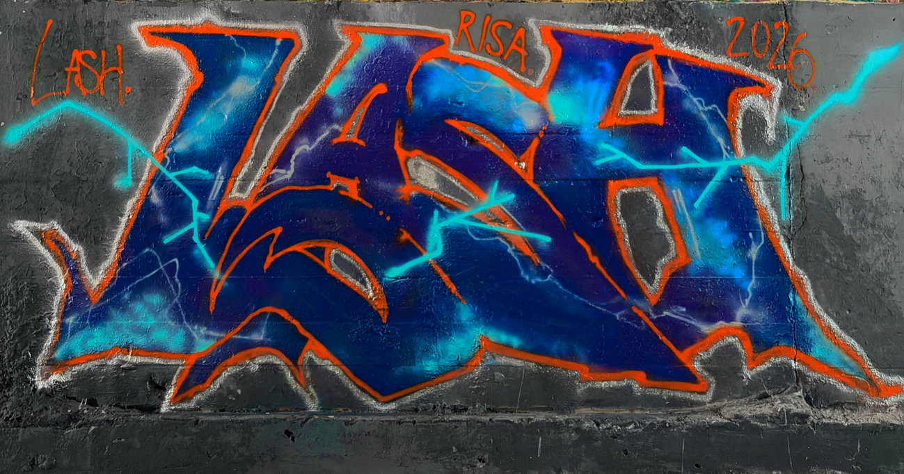 Graffiti Wall in Deutschland - Photo by Lasher - LASH, RISA