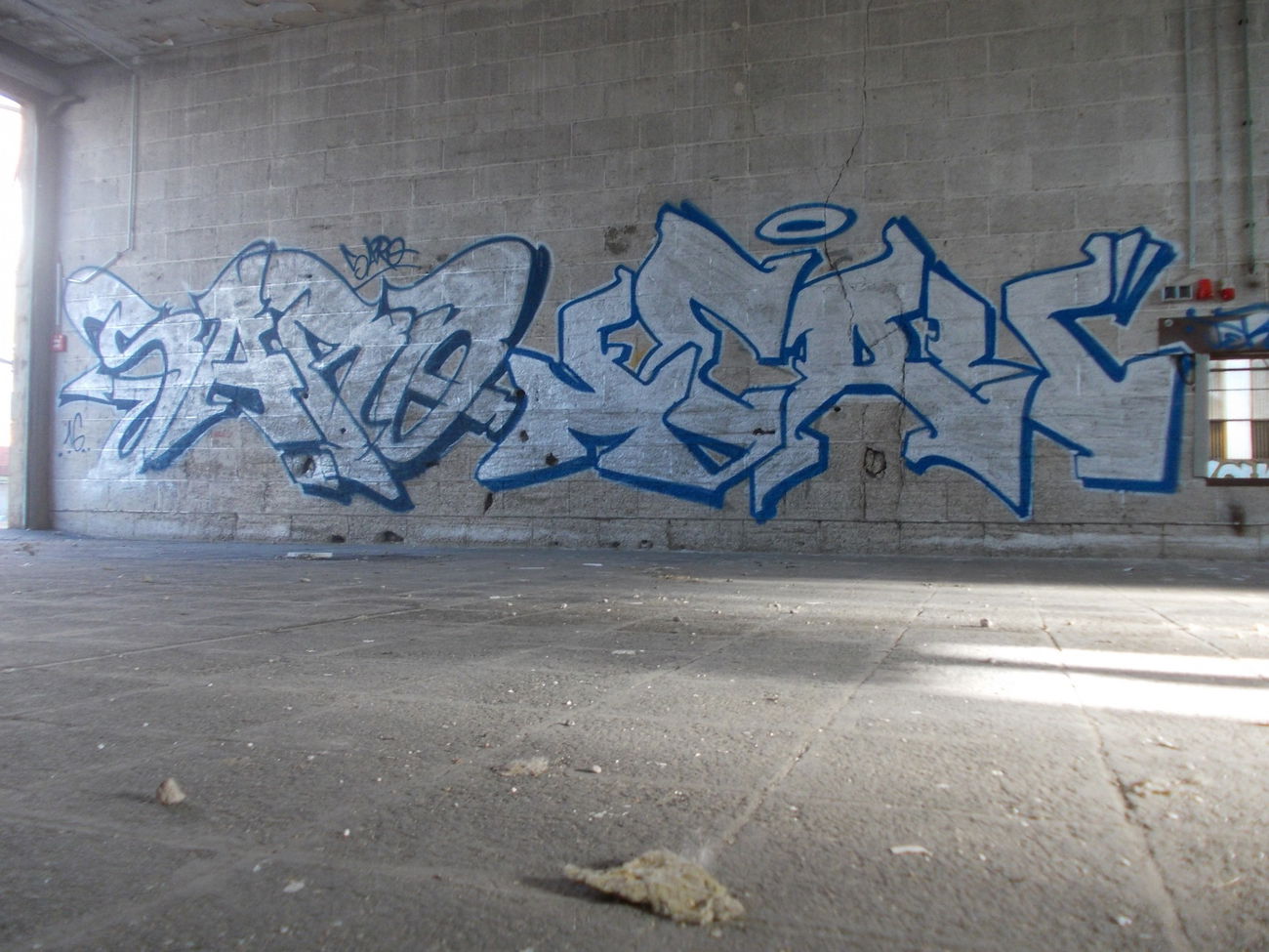Graffiti Wall - Photo by LaskOne - SARO, JERU