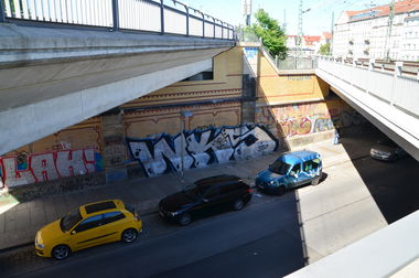 Graffiti Wall in Dresden - Photo by Lauch