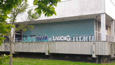 Graffiti Wall in Dresden - Photo by Lauch