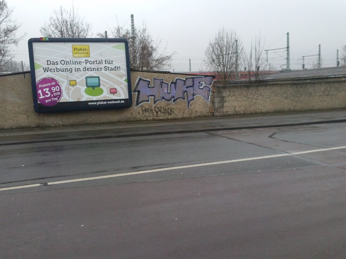 Graffiti Wall in Halle - Photo by Lauch - huke
