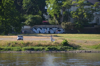 Graffiti Wall in Dresden - Photo by Lauch