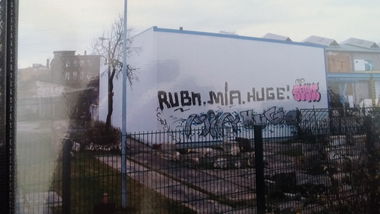 Graffiti Bombing in Leipzig - Photo by Lauch