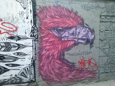 Graffiti Wall - Photo by Law