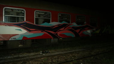 Graffiti Train - Photo by Lawer