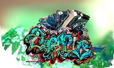 Graffiti Artwork in United States - Photo by LazerTung (2012)