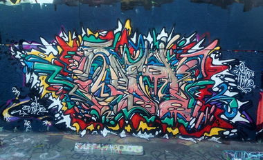 Graffiti Wall in Montebello - Photo by LazerTung