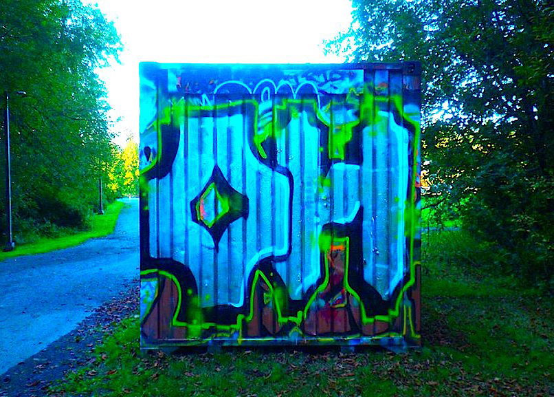 Graffiti Bombing in United States - Photo by LazerTung