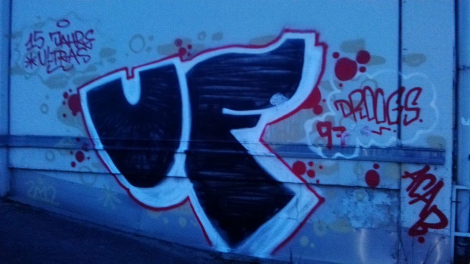 Graffiti Bombing in Frankfurt - Photo by Lazh - acab, 1312, frankfurt (???)