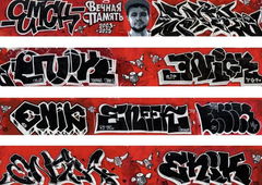 Graffiti Wall - Photo by Lazke - eNICK, TGK, DREYDI (2025)