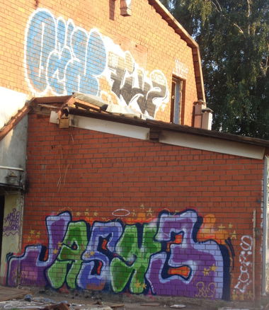 Graffiti Photo by Lazke - Ekzal, izoo, fiks (2017)