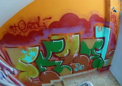 Graffiti Wall - Photo by Lazke - ekzal (2016)