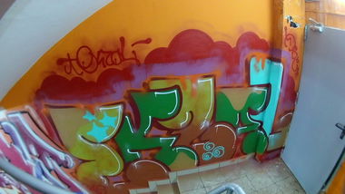 Graffiti Wall - Photo by Lazke - ekzal (2016)