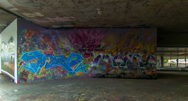 Graffiti Wall in Bad cannstatt - Photo by Le_Cottbusier - stuttgart, 0711, cannstatt (2015)