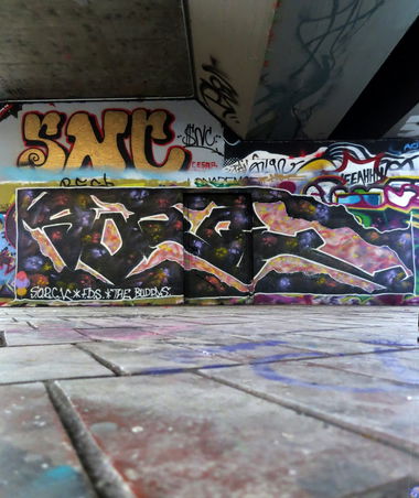 Graffiti Wall in Bad cannstatt - Photo by Le_Cottbusier - stuttgart, 0711, cannstatt (2015)