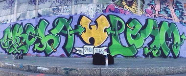 Graffiti Wall in Kyiv - Photo by Lea - WuTangClan, Wu, Tang