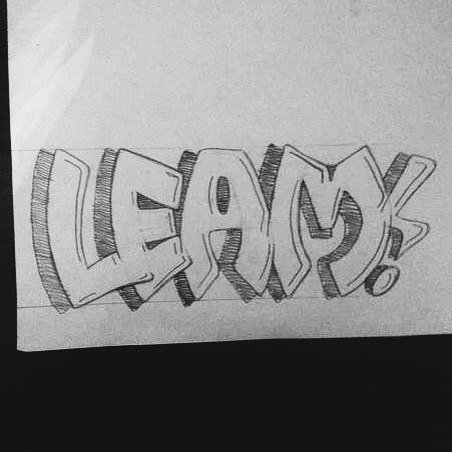 Graffiti Sketch in Toronto - Photo by Lea - Lea, Leam (2015)