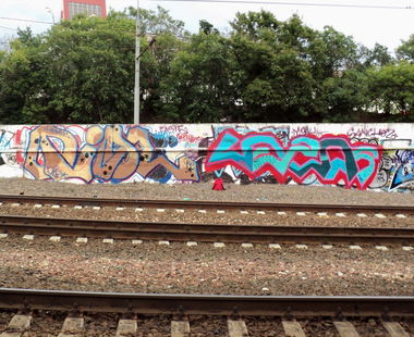 Graffiti Bombing - Photo by Leack