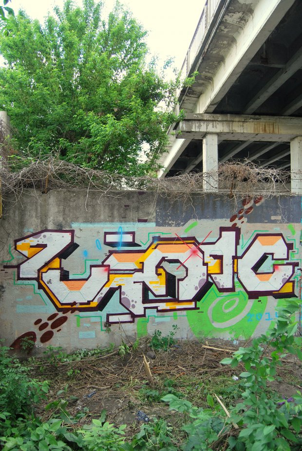 Graffiti Wall in Craig - Photo by Leank - Leank (2014)