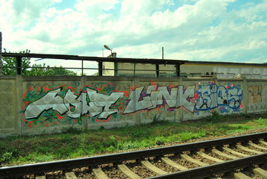 Graffiti Bombing in Odessa - Photo by Leank - Leank, Mont, Bios (2014)