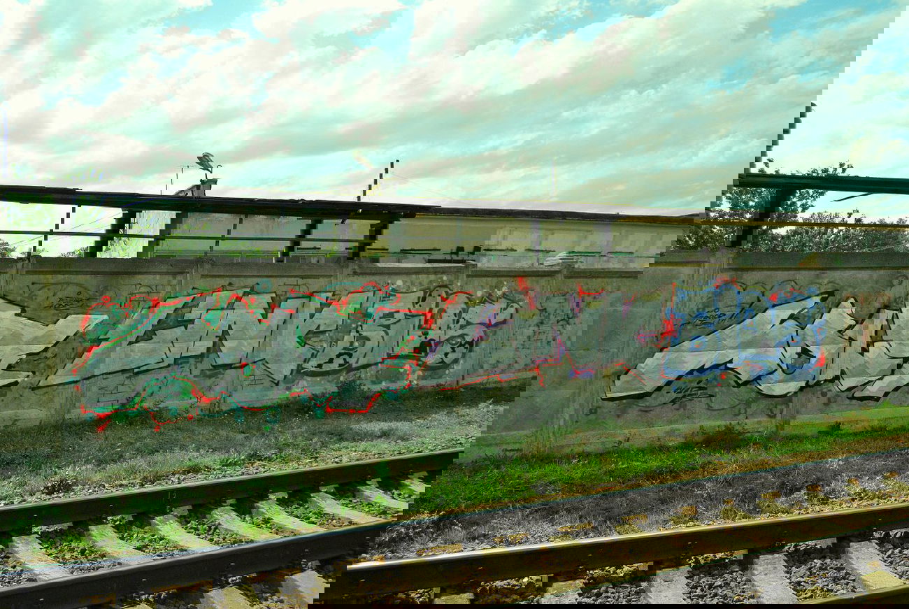 Graffiti Bombing in Odessa - Photo by Leank - Leank, Mont, Bios (2014)