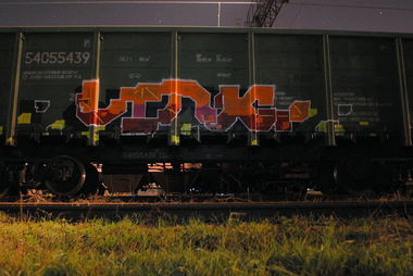 Graffiti Train in Odessa - Photo by Leank - Leank (2013)