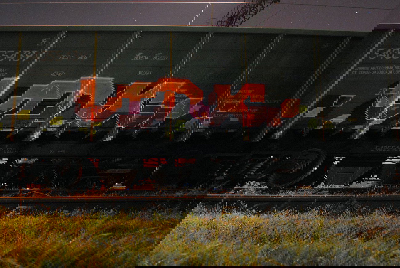 Graffiti Train in Odessa - Photo by Leank - Leank (2013)