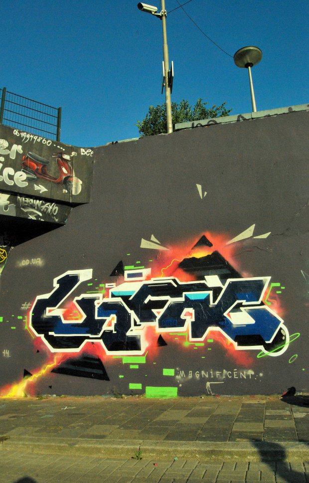 Graffiti Wall in The Hague - Photo by Leank - Leank (2014)