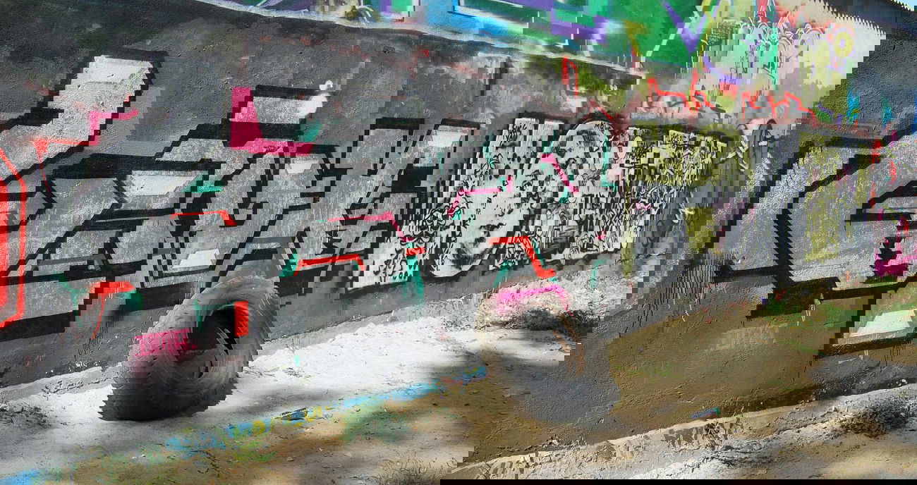 Graffiti Wall in Odessa - Photo by Leank - Leank, Dma, Monster90 (2014)