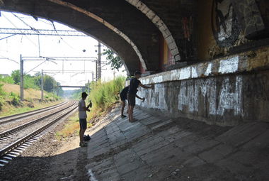 Graffiti Artwork - Photo by Leank - Idz, Dma, Hlw (2014)