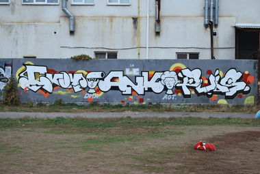 Graffiti Wall - Photo by Leank - Skow, Leank, Pulsey (2014)