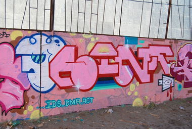 Graffiti Wall - Photo by Leank - Leank, Dma, Act (2014)