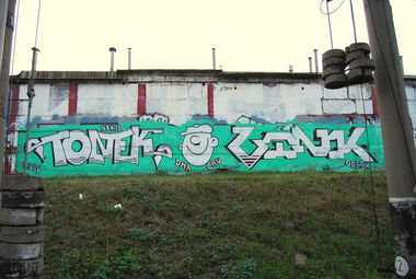 Graffiti Wall - Photo by Leank - Leank, Tonek (2014)