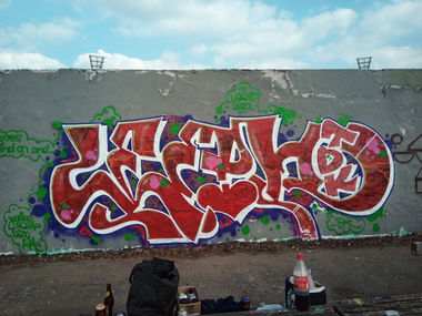 Graffiti Wall - Photo by Leeef - leef, tdk, tdkberlin (2022)